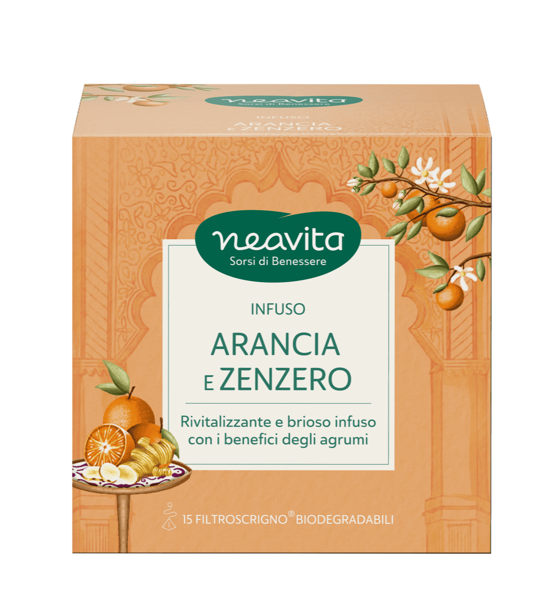 FILTROSCRIGNO ARANCIA E ZENZERO TR